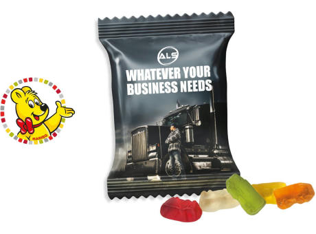 HARIBO Standardformen Werbetüte, 10 g, Inhalt: HARIBO LKWs