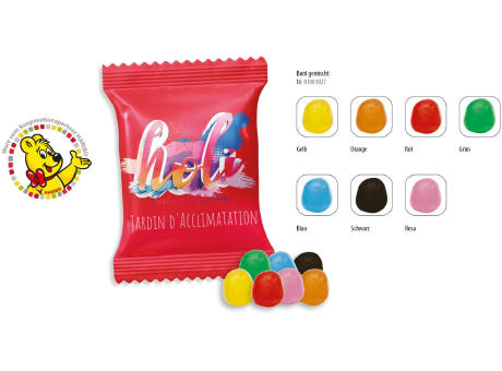 HARIBO Dragibus Werbetüte, 10 g, Inhalt: HARIBO Dragibus Fruchtmix