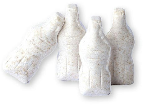 SADEX Brause Fläschchen Werbetüte, 4 Stück, Inhalt: SADEX Brause Fläschchen Cola