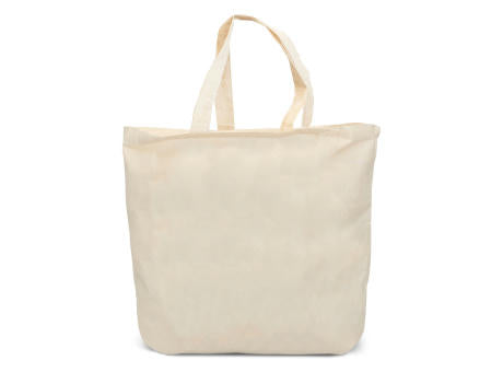 CADAQUES – Baumwolltasche mit Bodenfalte und langen Henkeln