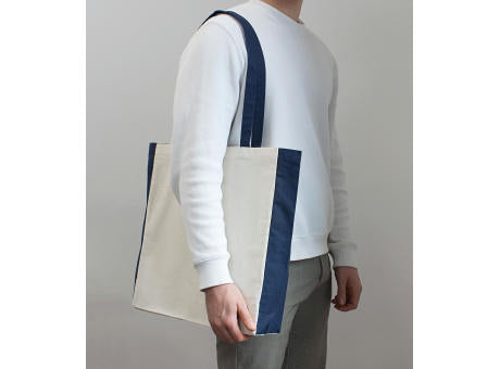 PALMA – Baumwolltasche mit Boden- Seitenfalte