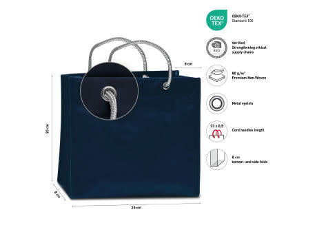 LONDON – Kleine Boutique-Tasche mit Tragekordeln