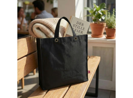 MACAU – Schwere Baumwolltasche mit kurzen Henkeln