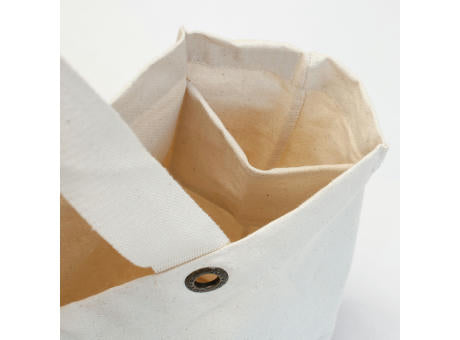 KALKUTTA – Schwere Baumwolltasche mit Bodenfalte
