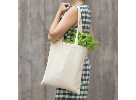 PERTH – BIO-Baumwolltasche mit langen Henkeln