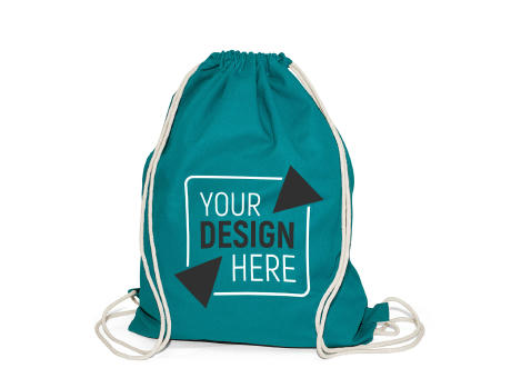 BOSTON – Baumwollrucksack mit Kordelzug
