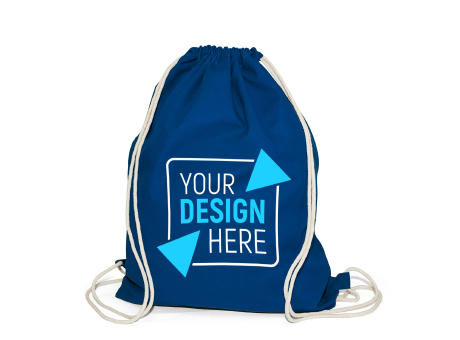 BOSTON – Baumwollrucksack mit Kordelzug