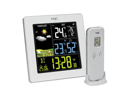 Funk-Wetterstation mit Farbdisplay SUN 2