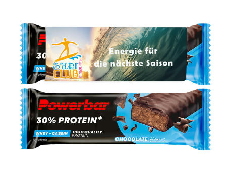 Powerbar im Werbeschuber - 30% Protein+ (Veggie)