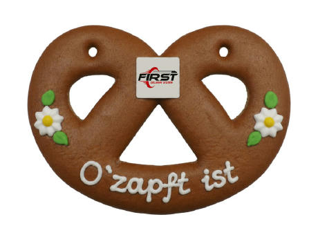 Lebkuchen-Brezel 15 cm