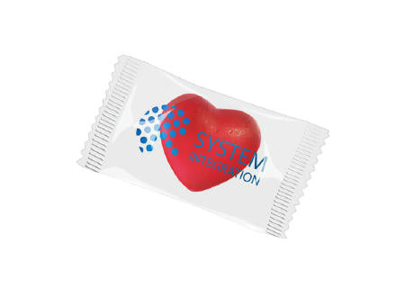 Herz-Bonbon im Tütchen