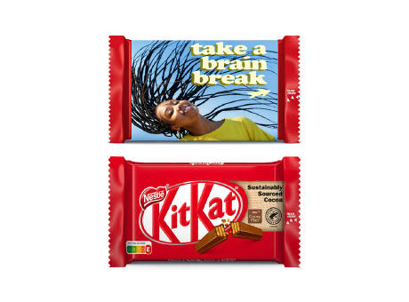 KitKat im Werbeschuber