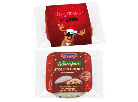 Stollen-Cookie mit Banderole