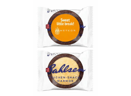 Mini-Kuchen mit Etikett