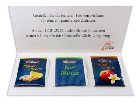 Tee-Umschlag DIN Lang - Hochformat