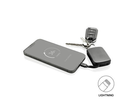 Nexo RCS Key-Chain-Powerbank 2.000mAh mit integr. Kabeln