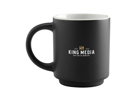 Stack Mug Black 180 ml
