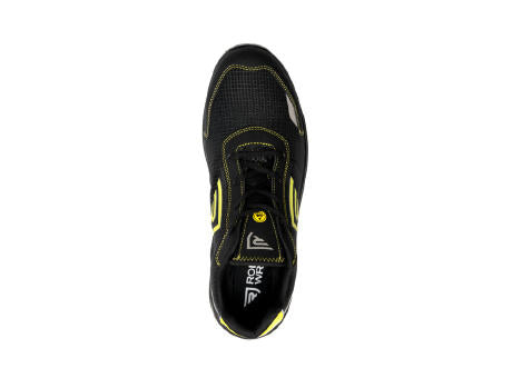 WORKWEAR SHOES BERYL S/35 BLACK/FLUOR YELLOW