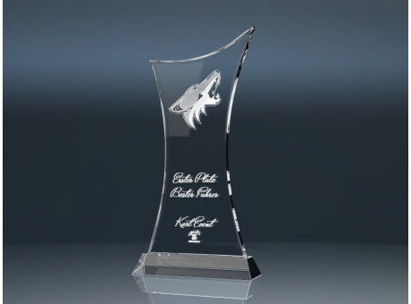 Crystal-Trophy Thin Cross (S)