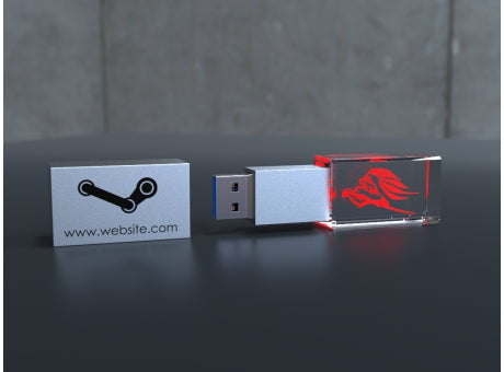 USB CRYSTAL 3D (64GB) 3.0