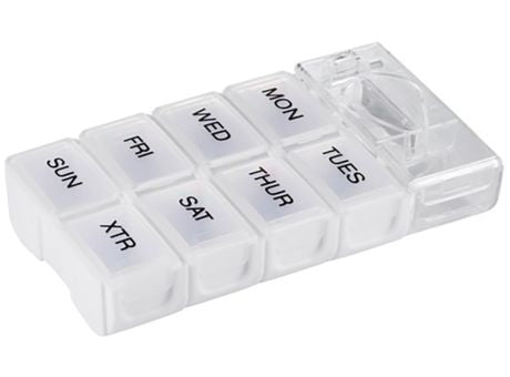 Pillendose 7 Tage mit Tablettenteiler