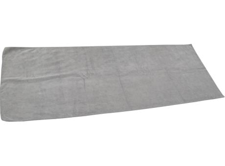 Yoga-Sporthandtuch (Mikrofaser-Frottee 300 g/m²) 65x175cm grau,