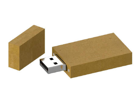 USB-Stick aus recyceltem Karton Carton Drive