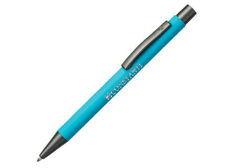 BARBADOS soft touch Kugelschreiber mit Spiegel Gravur