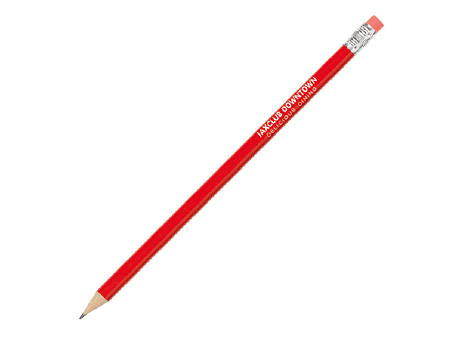SABA Bleistift mit Radierer und geschliffener Spitze Peekay