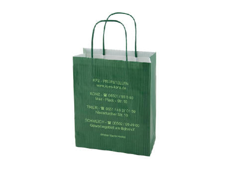 Papiertasche farbig 180x70x220 mm