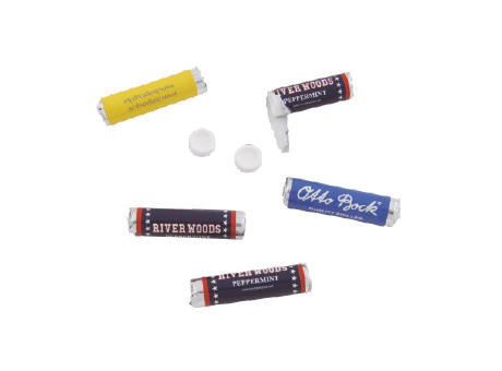 Rolle mit 9 Dextrose Mints