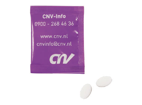 Mini Beutel mit 2 ovalen Mints