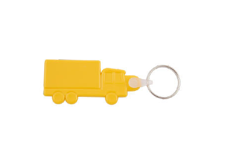 Kunststoff Schlüsselanhänger LKW