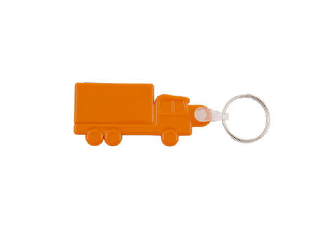 Kunststoff Schlüsselanhänger LKW