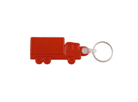 Kunststoff Schlüsselanhänger LKW