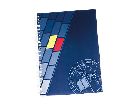 Softcover-Notizbuch Wire-O A5, 50 Blatt