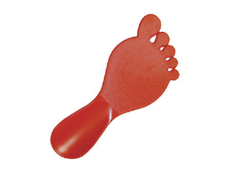 Schuhlöffel Fuß