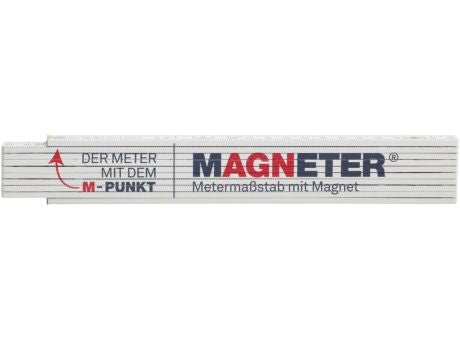 Zollstock, Magnet-Zollstock, Meterstab mit Magnet