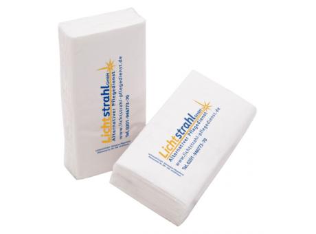 Taschentücher Classic mit Tampondruck - 2-farbig