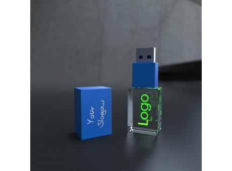 USB CRYSTAL 3D colour (32GB) 3.0
