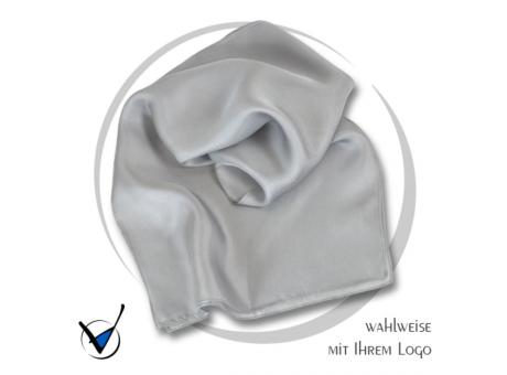 Schal, Seide Kollektion UNI GR1 - Silber
