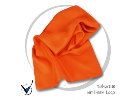 Schal, Seide Kollektion UNI O1 - Orange