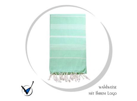 Hamam Sauna Strandtuch - mint