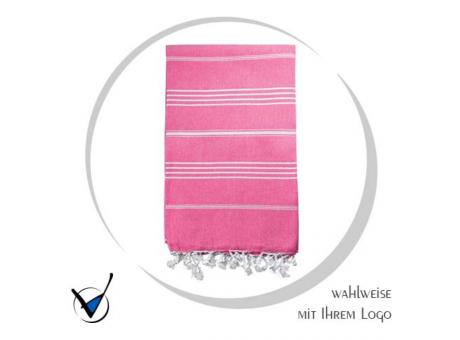 Hamam Sauna Strandtuch - pink
