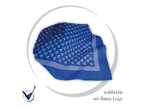 Tuch, 100 % Baumwolle, Standardmotiv "3Tupfen", Hellblau