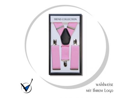 Hosenträger elastisch - Farbe 16, ROSA