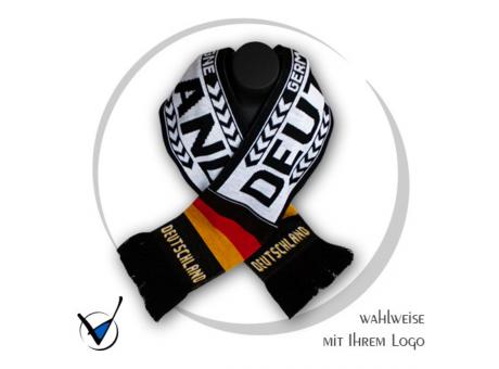 Fanschal "Deutschland", gestrickt