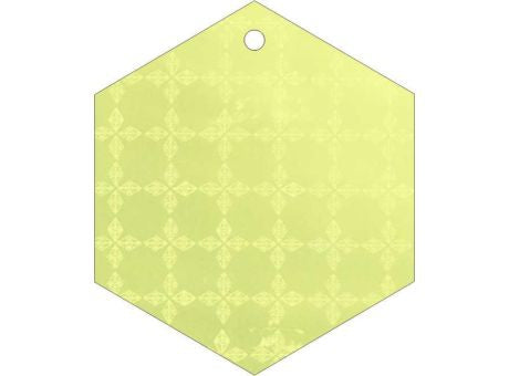 Anhänger A-20 Sechseck 47 x 55 mm
