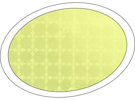 Sticker S-8 Oval 80 x 56 mm
