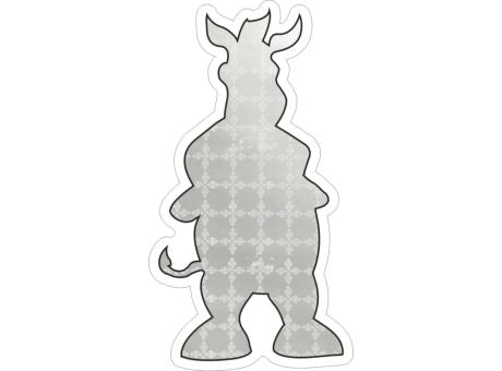 Sticker S-12 Zebra 43 x 77 mm